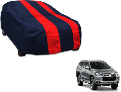 UDGHA Car Cover For Mitsubishi Pajero Sport (Without Mirror Pockets)(Blue, Red)