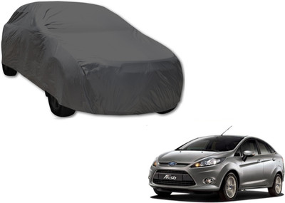 UDGHA Car Cover For Ford Fiesta Sport (Without Mirror Pockets)(Grey)