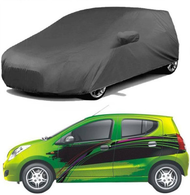 ANLOPE Car Cover For Maruti Suzuki A-Star (With Mirror Pockets)(Grey)