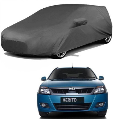 ANLOPE Car Cover For Mahindra Verito Vibe (With Mirror Pockets)(Grey)