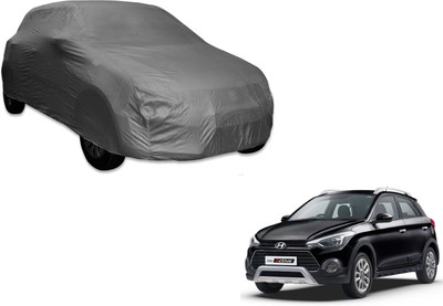 UDGHA Car Cover For Hyundai i20 Active (Without Mirror Pockets)(Grey)