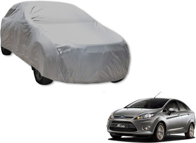 UDGHA Car Cover For Ford Fiesta Sport (Without Mirror Pockets)(Silver)