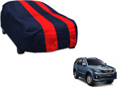 UDGHA Car Cover For Toyota Fortuner Old (Without Mirror Pockets)(Blue, Red)