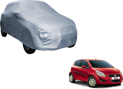 UDGHA Car Cover For Maruti Suzuki Ritz (Without Mirror Pockets)(Silver)