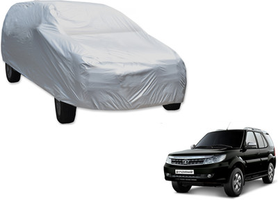 Flipkart SmartBuy Car Cover For Tata Safari Storme (Without Mirror Pockets)(Silver)