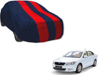 Flipkart SmartBuy Car Cover For Skoda Laura (Without Mirror Pockets)(Blue, Red)