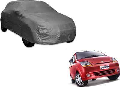 Flipkart SmartBuy Car Cover For Chevrolet Spark (Without Mirror Pockets)(Grey)
