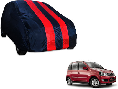 Flipkart SmartBuy Car Cover For Mahindra Quanto (Without Mirror Pockets)(Blue, Red)