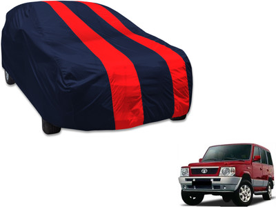 Flipkart SmartBuy Car Cover For Tata Sumo (Without Mirror Pockets)(Blue, Red)