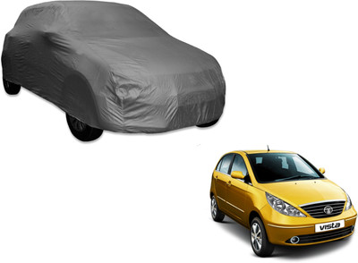 UDGHA Car Cover For Tata Indica Vista (Without Mirror Pockets)(Grey)