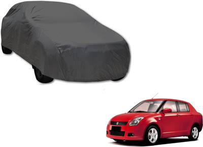 UDGHA Car Cover For Maruti Suzuki Swift Dzire (Without Mirror Pockets)(Grey)