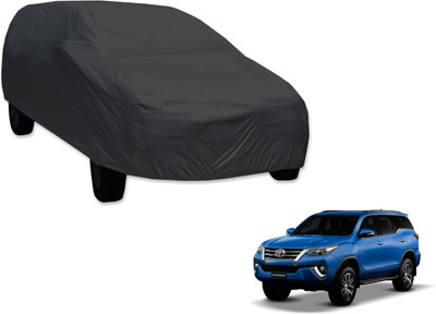 Flipkart SmartBuy Car Cover For Toyota Fortuner (Without Mirror Pockets)(Grey)