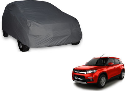 UDGHA Car Cover For Maruti Suzuki Vitara Brezza (Without Mirror Pockets)(Grey)