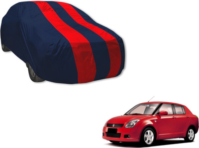 Flipkart SmartBuy Car Cover For Maruti Suzuki Swift Dzire (Without Mirror Pockets)(Blue, Red) Flipkart