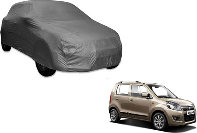 Flipkart SmartBuy Car Cover For Maruti Suzuki WagonR (Without Mirror Pockets)(Grey, For 2012 Models)