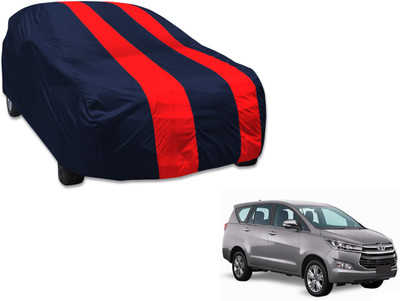 UDGHA Car Cover For Toyota Innova Crysta (Without Mirror Pockets)(Blue, Red)