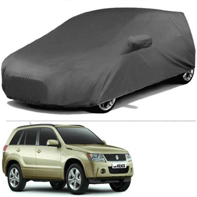 ANLOPE Car Cover For Maruti Suzuki Grand Vitara (With Mirror Pockets)(Grey)