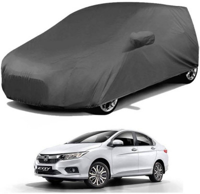ANLOPE Car Cover For Honda City ZX (With Mirror Pockets)(Grey)