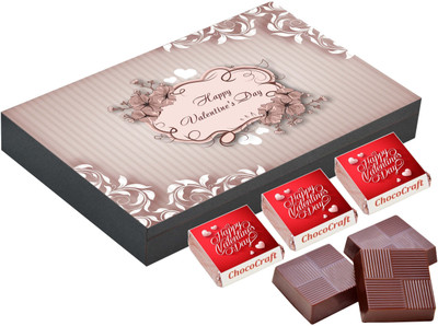 

CHOCOCRAFT Valentine Day Gift - Anniversary Gifts For Men - 12 Chocolate Box Truffles(400 g)