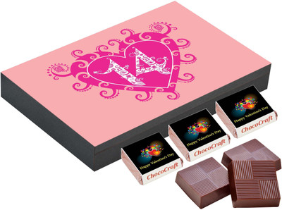

CHOCOCRAFT Valentine's Day Gifts - Good Gifts For Men - 12 Chocolate Box Truffles(400 g)