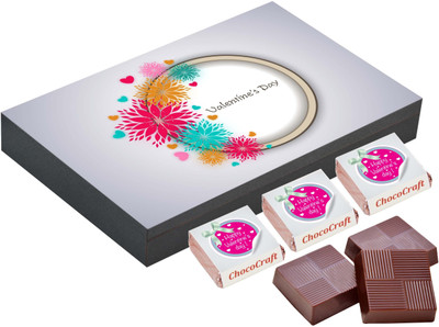 

CHOCOCRAFT Valentine's Day Gift - Unique Gifts For Guys - 18 Chocolate Box Truffles(500 g)