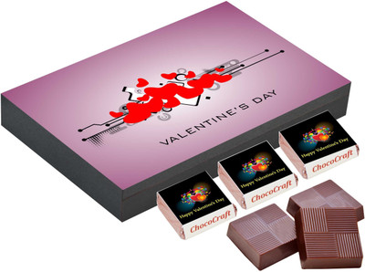 

CHOCOCRAFT Valentine's Day Gifts - Creative Gift Ideas For Husband - 18 Chocolate Box Truffles(500 g)