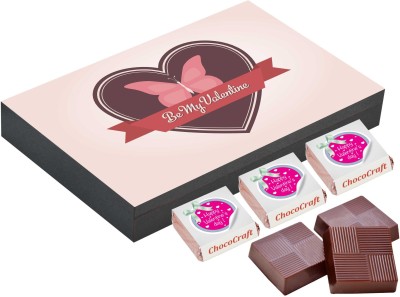 

CHOCOCRAFT Valentine's Day Gift - Special Gift For Wife - 12 Chocolate Box Truffles(400 g)