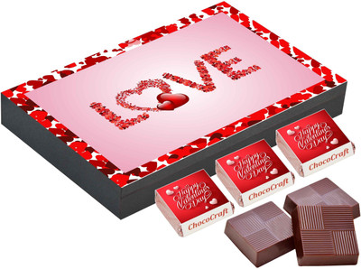

CHOCOCRAFT Valentine's Gifts - Latest Gift For Girlfriend - 9 Chocolate Box Truffles(325 g)