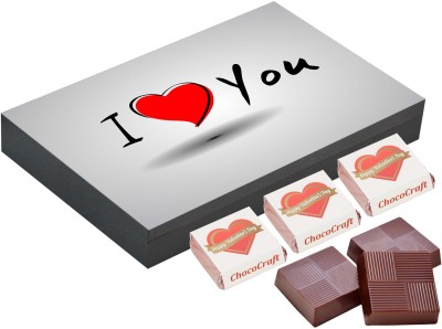 

CHOCOCRAFT Valentine Gifts - Special Gift For Boyfriend - 6 Chocolate Box Truffles(1000 g)