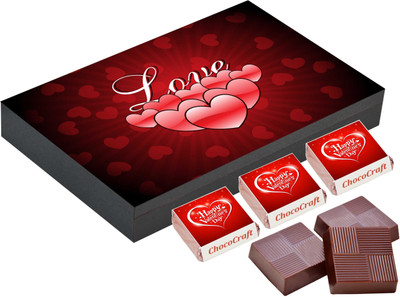 

CHOCOCRAFT Valentine's Gift - Love Gifts For Girlfriend - 6 Chocolate Box Truffles(1000 g)