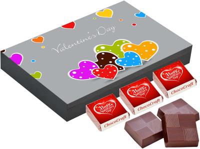 

CHOCOCRAFT Valentine's Gift - Top Gifts For Girlfriend - 9 Chocolate Box Truffles(325 g)