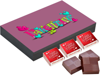 

CHOCOCRAFT Valentine Day Gift - Surprise Gift For Boyfriend - 12 Chocolate Box Truffles(400 g)