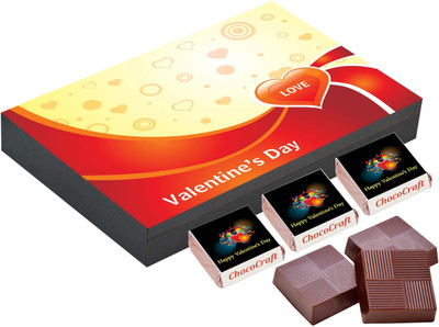 

CHOCOCRAFT Valentine's Day Gifts - Romantic Birthday Gifts Wife - 9 Chocolate Box Truffles(325 g)