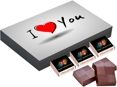 

CHOCOCRAFT Valentine's Day Gifts - Anniversary Gifts For Men - 9 Chocolate Box Truffles(325 g)