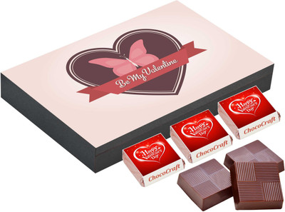 

CHOCOCRAFT Valentine's Gift - Romantic Surprises For Boyfriend Birthday - 6 Chocolate Box Truffles(1000 g)