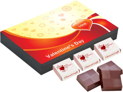 

CHOCOCRAFT Valentine Gift - Valentines Day Chocolates - 6 Chocolate Box Truffles(1000 g)