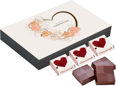 

CHOCOCRAFT Gifts For Boyfriend - Valentines 18 Chocolate Box - 18 Chocolate Box Truffles(500 g)