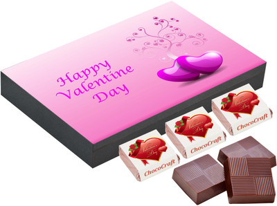 

CHOCOCRAFT Valentine Day Gifts - Birthday Gift Ideas For Women - 18 Chocolate Box Truffles(500 g)