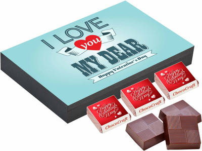 

CHOCOCRAFT Valentine's Gifts - Valentines Day Gifts For Girlfriend - 6 Chocolate Box Truffles(1000 g)