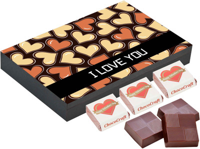 

CHOCOCRAFT Valentine Gift - Valentine Gifts For Girlfriend - 6 Chocolate Box Truffles(1000 g)