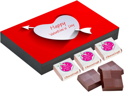

CHOCOCRAFT Valentine's Day Gift - Gifts For Girlfriend - 9 Chocolate Box Truffles(325 g)
