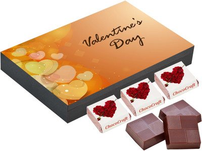 

CHOCOCRAFT Gifts For Boyfriend - Valentines Gift Ideas For Her - 12 Chocolate Box Truffles(400 g)