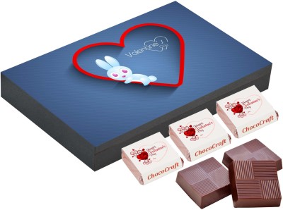 

CHOCOCRAFT valentine day special, 9 Chocolate Gift Box, chocolate gift box Truffles(325 g)