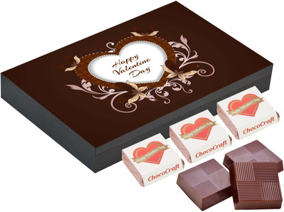 

CHOCOCRAFT Valentine Gifts - Presents For Girlfriend - 12 Chocolate Box Truffles(400 g)