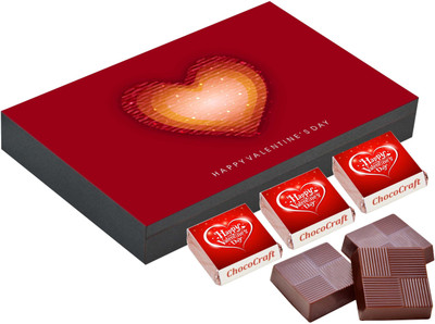 

CHOCOCRAFT Valentine's Gift - Best Chocolate For Valentine'S Day - 9 Chocolate Box Truffles(325 g)