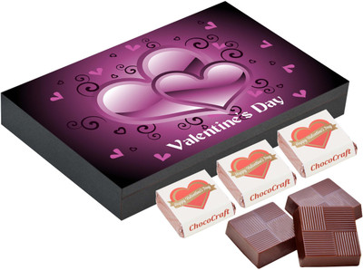 

CHOCOCRAFT Valentine's Gift - Valentines Day Gifts For Boys - 18 Chocolate Box Truffles(500 g)