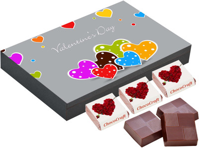 

CHOCOCRAFT Gifts For Boyfriend - Romantic Birthday Gifts Wife - 9 Chocolate Box Truffles(325 g)