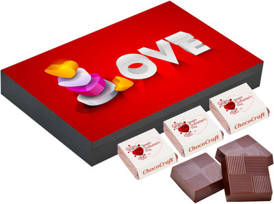 

CHOCOCRAFT photo chocoloate for valentine, 9 Chocolate Gift Box, chocolate gift box Truffles(325 g)