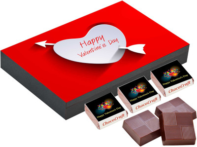 

CHOCOCRAFT Valentine's Day Gifts - Perfect Gift For Valentine - 12 Chocolate Box Truffles(400 g)