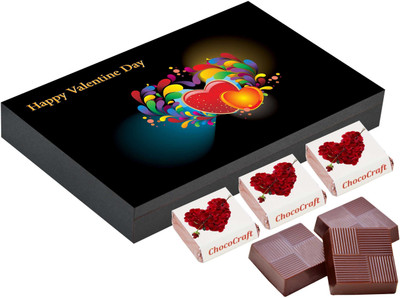 

CHOCOCRAFT Gifts For Boyfriend - Romantic Valentines Day Ideas For Him - 12 Chocolate Box Truffles(400 g)